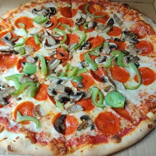 pizza, food