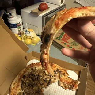 The flimsy crust and fake ingredients