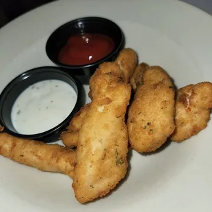 Hand tossed chicken tebders