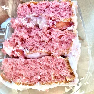 Steffens Restaurant -- strawberry cake