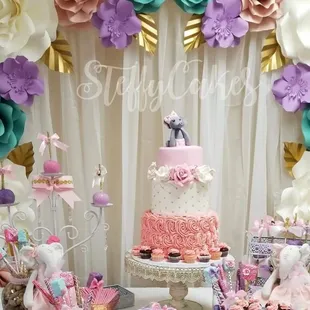 Baby Shower Cake &amp; Treats