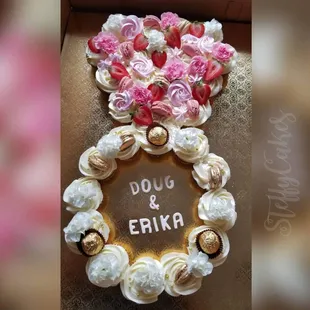 Engagement Ring Pull-Apart Cake