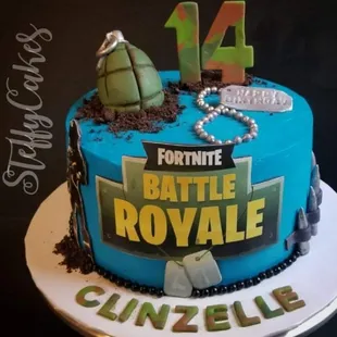 Fortnite Cake