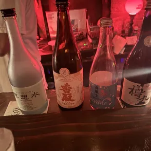 Sake flight