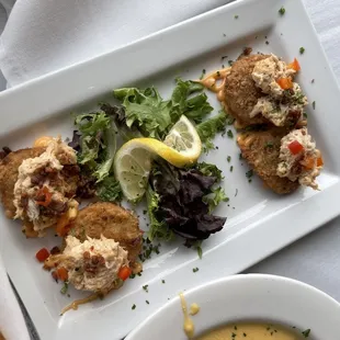 Fried green tomatoes