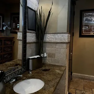Restrooms are clean