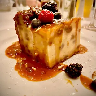 Bread pudding.
