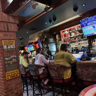 Very busy with lots of people