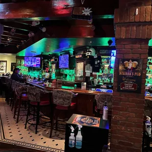 Bar and VP area.
