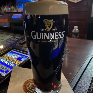 Another perfectly poured Guinness by Erin.