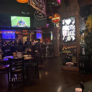 The interior at about 10 am on Saturday morning.