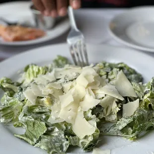 7/27/23 - Warm Caesar salad  good flavor just warm.