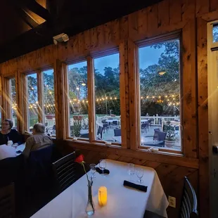 two people sitting at a table