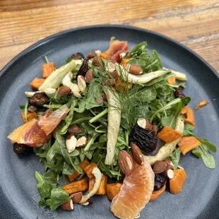 Rainbow Frisee Salad
