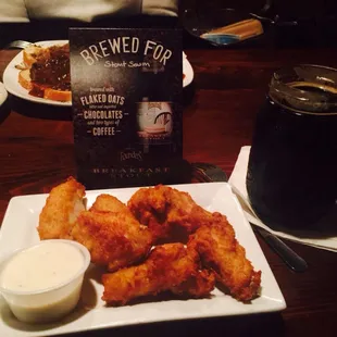 Wingdings, tasty and not overdone.