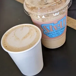 Dirty Chai &amp; Chai Latte