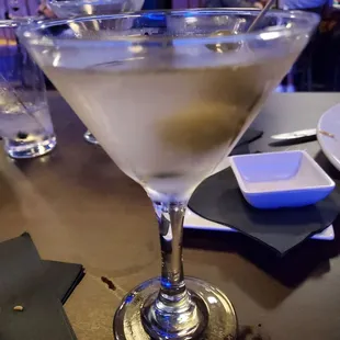 Dirty martini