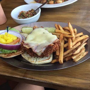 Parmesan Rosemary Crusted Chicken Sandwich