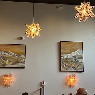 a group of people eating at a restaurant