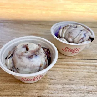 Chocolate covered banana + Ube pandesal