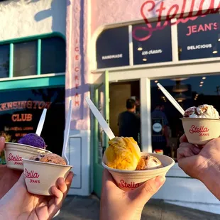 Ube, Thai Tea, Mango Sticky Rice, &amp; Guava Cream Cheese