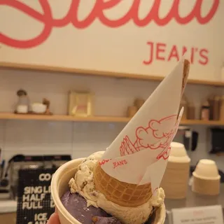 (D) Single House-made Waffle Cone