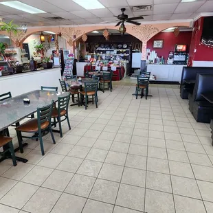 Cafe area