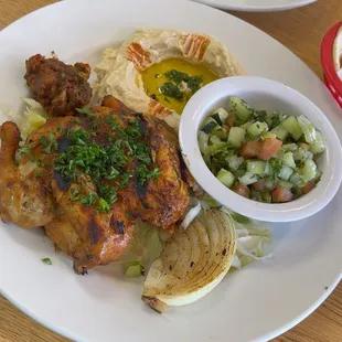 Chicken Tecka Plate