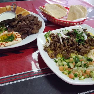 Beef Shawarma Plate