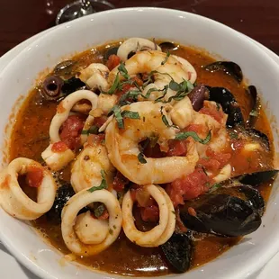 Seafood Puranesca