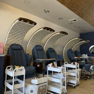 One half of pedicure stations available!