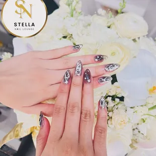 Chrome Nail Designs.