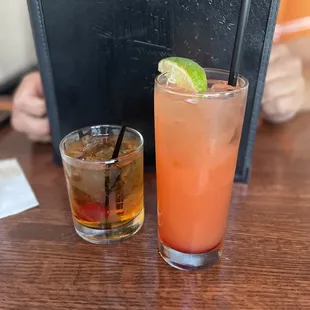 Manhattan and their version of a Mai Tai