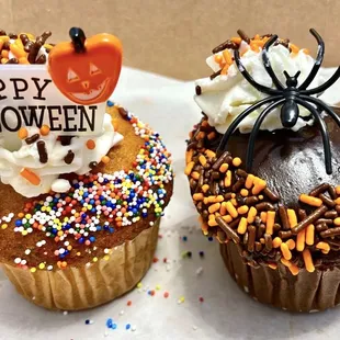 Halloween cupcakes