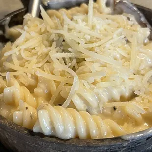 I also had the truffle mac and cheese. I didn't really like that.