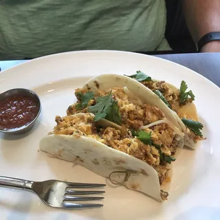 Chorizo & Potato Tacos