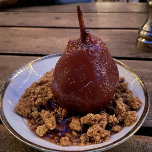 Poached Pear