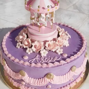 Carousel cake