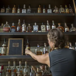 Explore our enviable bourbon selection