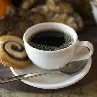 We Proudly Serve Starbucks Coffee