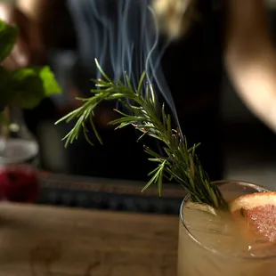 Italian Paloma - Altos silver tequila, agave, house-made rosemary grapefruit soda