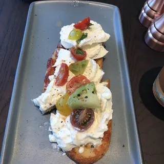 Burrata Bruschetta