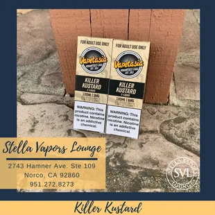 Vapetasia: Killer Kustard (Available in Freebase | Salt)