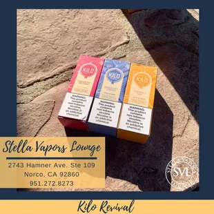 Kilo Revival: Strawberry Nectarine |  Brazzberry Lemonade | Pineapple Whip