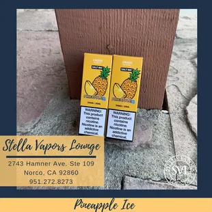ORGNX: Pineapple Ice (available in Freebase | Salt)