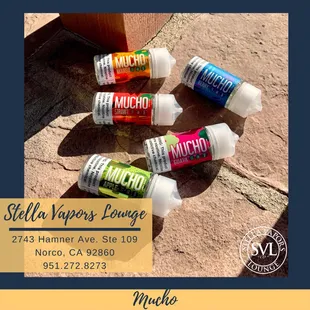 Mucho by Neighborhood: Apple | Strawberry | Guava | Mango