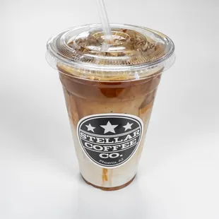 Iced Caramel Machiatto.