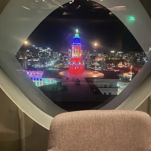 View from inside out