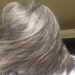 Gray hair