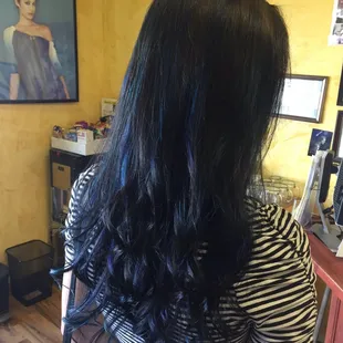 Blue/Black ombré... Beautiful